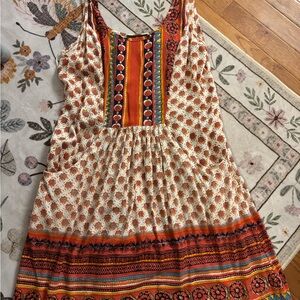 Angie Multicolor Geometric Dress